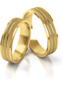 Linger Zlaté snubní prsteny 4152