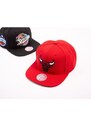 Kšiltovka Mitchell & Ness NBA Conference Patch Snapback Chicago Bulls Red