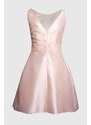 Růžové šaty s výšivkou Sandro Ferrone