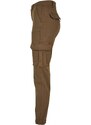 URBAN CLASSICS Ladies Cotton Twill Utility Pants - olive