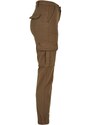 URBAN CLASSICS Ladies Cotton Twill Utility Pants - olive