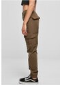 URBAN CLASSICS Ladies Cotton Twill Utility Pants - olive