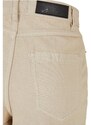 URBAN CLASSICS Ladies High Waist 90´S Wide Leg Denim Pants - offwhite raw