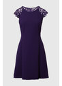 Dámské fialové šaty Sandro Ferrone