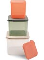Sada barevných plastových potravinových boxů Done by Deer Elphee L