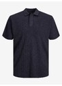 Tmavě modré polo tričko Jack & Jones Connor - Pánské