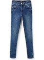 Dámské jeans DESIGUAL MICKEY 5053 BLUE