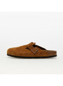 Pantofle Birkenstock Boston Suede Leather Mink