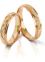 Linger Zlaté snubní prsteny 2002