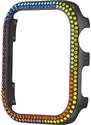 Steve Madden pouzdro pro Apple Watch stříbrné s krystaly 40 mm