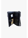 Michael Kors Adele Smartphone peněženka černobílá monogram