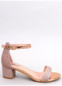 Sandály na podpatku model 179897 Inello