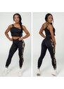 NEBBIA - Fitness podprsenka s vysokou podporou 841 (black-gold)