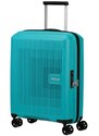 American Tourister Aerostep 55cm Tyrkysová Turquoise Tonic Spinner rozšiřitelný