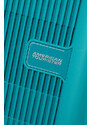 American Tourister Aerostep 55cm Tyrkysová Turquoise Tonic Spinner rozšiřitelný