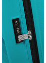 American Tourister Aerostep 55cm Tyrkysová Turquoise Tonic Spinner rozšiřitelný