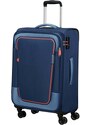 American Tourister kufr Pulsonic EXP M tmavě modrá 74 l