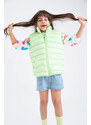 DEFACTO Girls Stand Up Collar Inflatable Vest