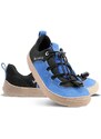 Dětské barefoot tenisky Be Lenka Xplorer - Blue & Olive Black