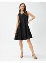 Koton Short Layered Dress, Sleeveless Cotton