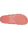 Dámské sandále Crocs Splash Glossy Strappy světle červená