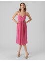Růžové dámské vzorované šaty VERO MODA Camil - Dámské