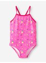 Růžové holčičí vzorované plavky name it Ziza - Holky