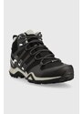 Boty adidas TERREX Swift R2 Mid GTX dámské, černá barva, EF3357-CBLACK/DGS