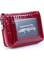 Jennifer Jones Malá kožená peněženka červená 5262-2