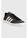 Dětské sneakers boty adidas GRAND COURT černá barva