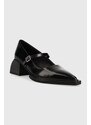 Kožené lodičky Vagabond Shoemakers Vivian černá barva, na podpatku, 5553.004.20
