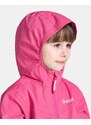 Dětská nepromokavá bunda Kilpi DAMIRI-J růžová
