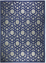 Flair Rugs koberce Kusový koberec Piatto Oro Blue – na ven i na doma - 80x150 cm