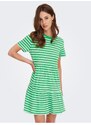 Zelené dámské pruhované šaty ONLY May - Dámské