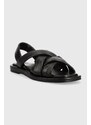 Kožené sandály Gant Khiria dámské, černá barva, 26561832.G00