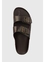 Kožené pantofle Gant Primapal pánské, hnědá barva, 26601905.G46