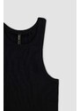 DEFACTO Slim Fit Halter Collar Ribbed Camisole Singlet