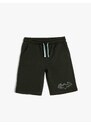 Koton Batman Shorts with Tie Waist Pocket Licensed Cotton