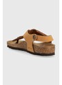 Dětské sandály Birkenstock béžová barva