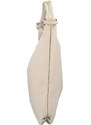 Delami Vera Pelle Luxusní dámská kožená kabelka přes rameno Naufe, béžová