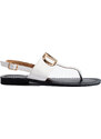 Women's sandals flip-flops white Shelvt