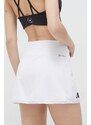 Sportovní sukně adidas Performance Club bílá barva, mini, HS1455