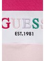 Dívčí šaty Guess růžová barva, mini