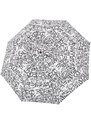 Doppler Dámský skládací deštník Hit mini Graffiti - bílý vzor