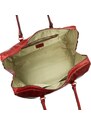 Cestovní kožená taška Gregorio SKI-TB-05 červená