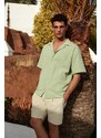 Trendyol Green Oversize Fit Summer Shirt