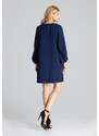 Figl Woman's Dress M693 Navy Blue