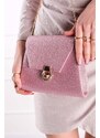 Paris Style Růžová společenská kabelka Alaia