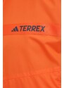 Větrovka adidas TERREX Multi oranžová barva, přechodná