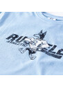 Pánské Tričko s krátkým rukávem RUSSELL ATHLETIC A3-048-1 M000218346 – Modrý